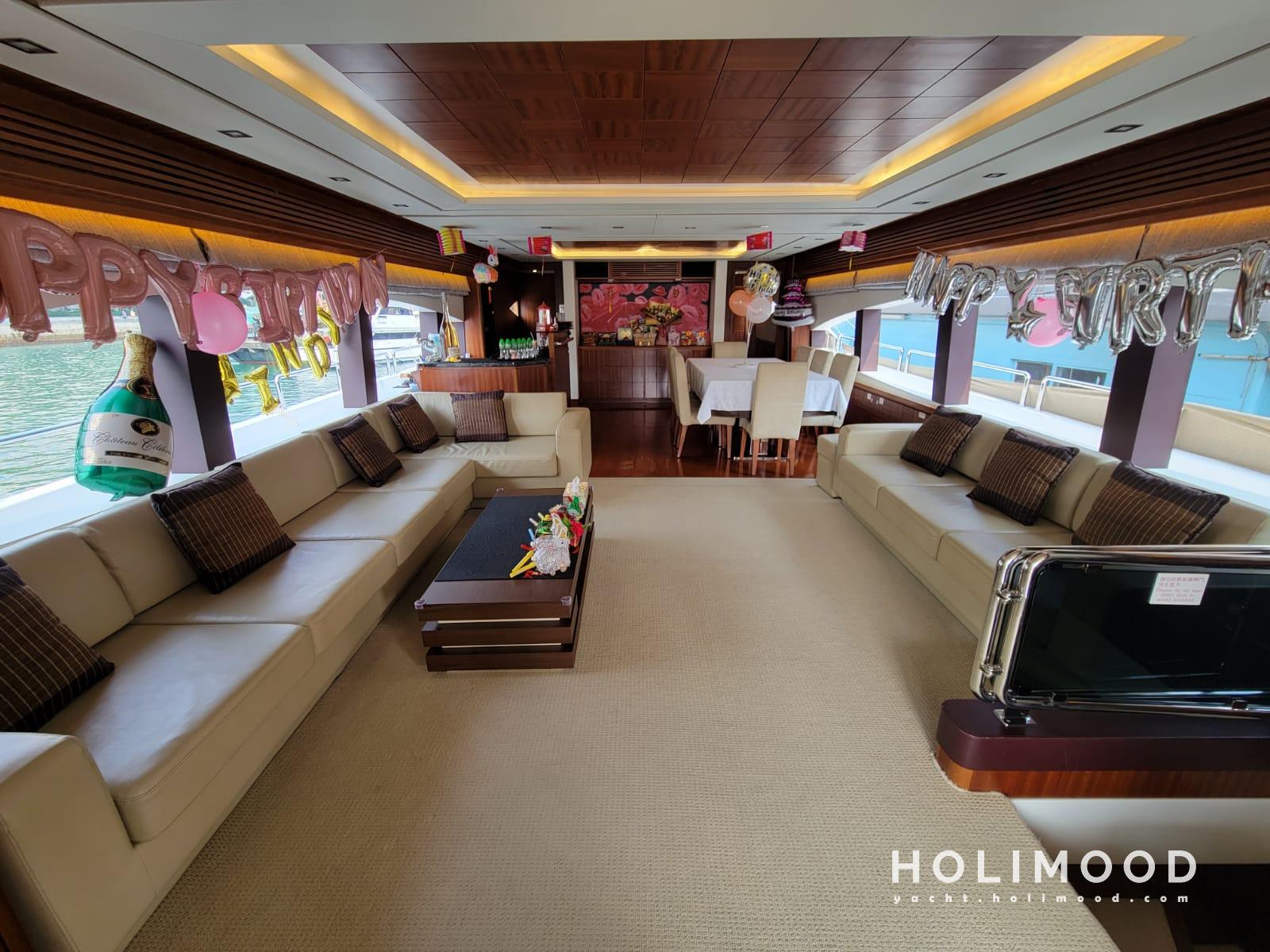 ME01 Tailor-made 92-Fleet Luxury Yacht service (with 6 Staff Members Serving) 9