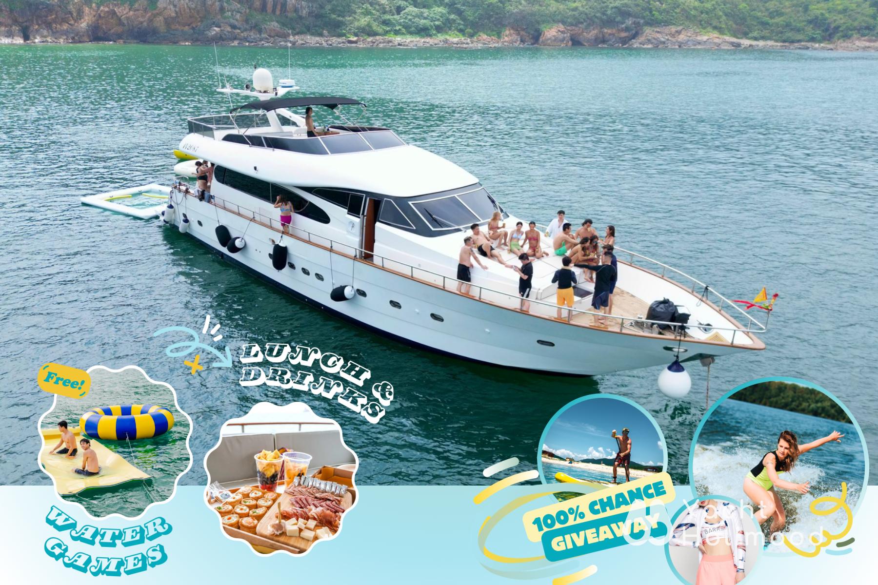SL05 Premium Cruiser All-Inclusive Hero Series Package (Water Toys + Meals, Wakesurfing lucky draw!)  1