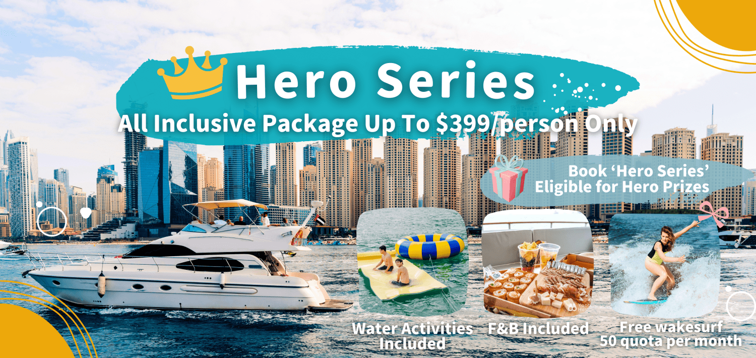 Yacht Holimood Promotion - Hero Series